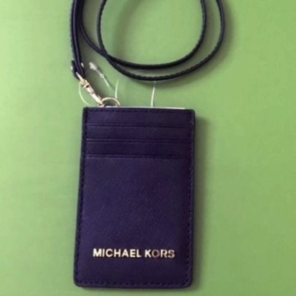 lanyard id holder michael kors